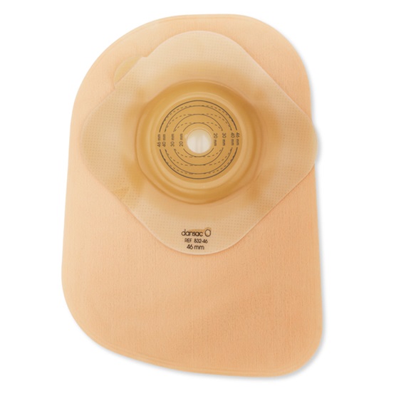 Dansac Nova-1 Maxi Lukket pose, konveks, styr, bagside 832-46